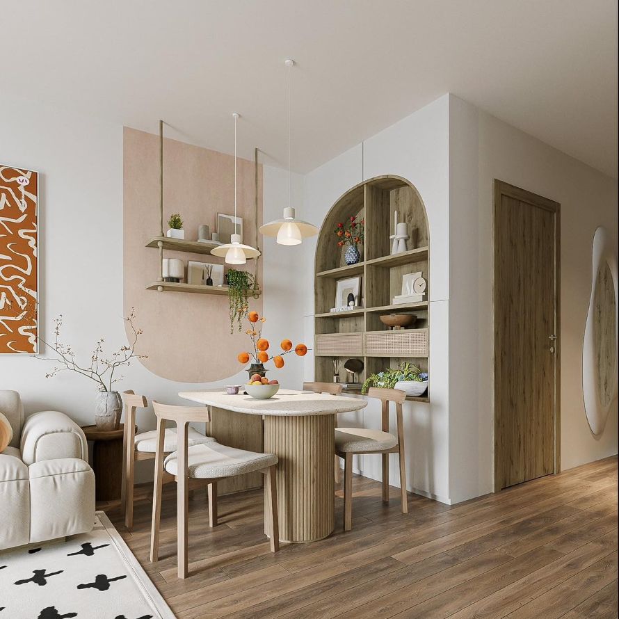 Nội thất cao cấp căn hộ 1 phòng ngủ Masteri Cao Xà Lá